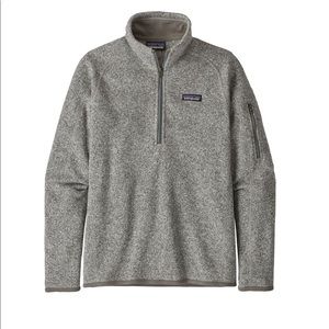 women's patagonia better sweater 1/4 zip